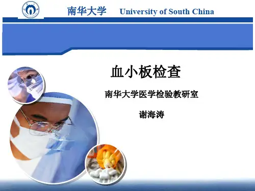 血小板检查