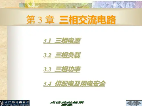 三相交流电路概要PPT课件