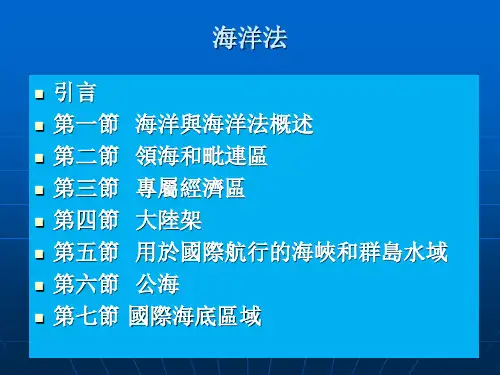 海洋法课件