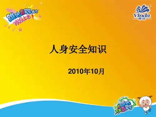 人身安全知识 ppt课件