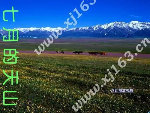 4_七月的天山_小学语文PPT课件