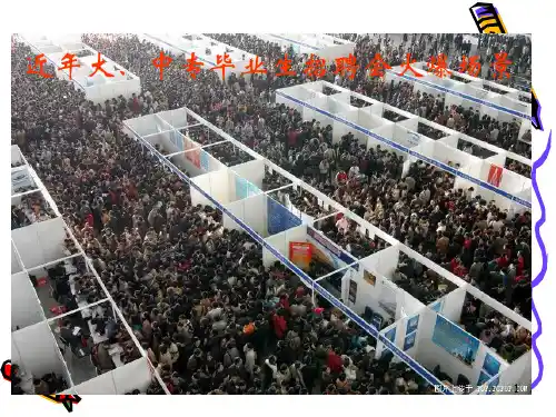 中职学生就业指导专题讲座ppt课件