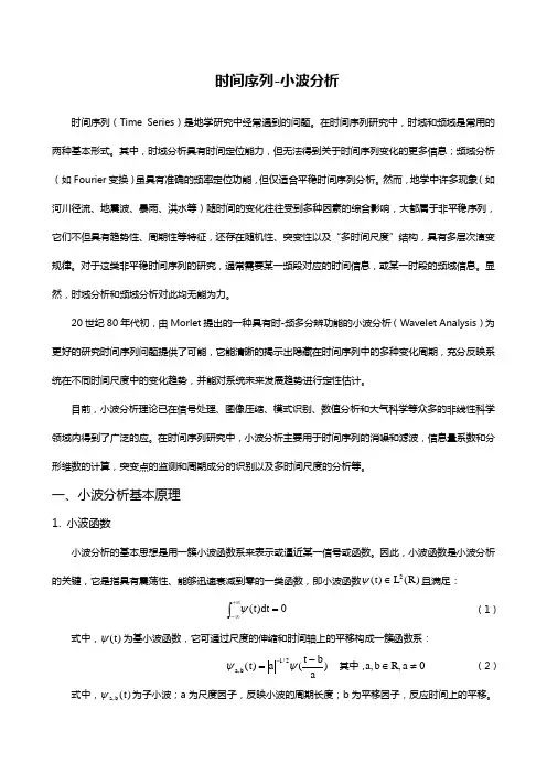 小波分析-经典案例