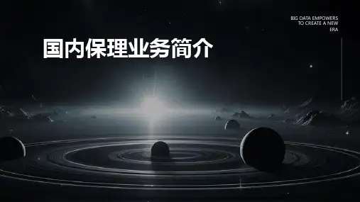 国内保理业务简介