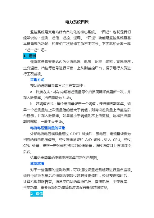 电力系统四摇