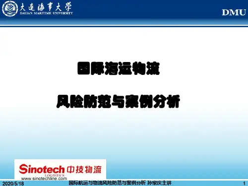 国际海运物流风险规避案例分析
