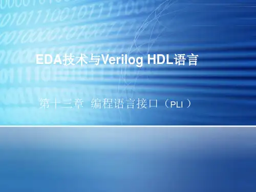 第13章.编程语言接口