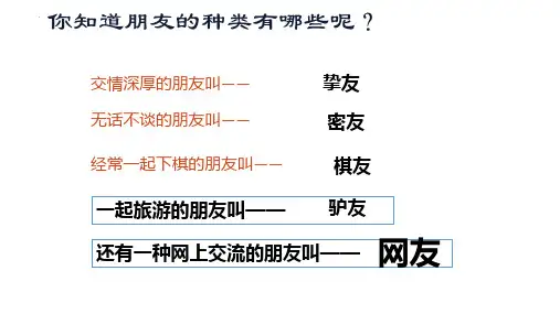 最新部编版初中道德与法治七年级上册《网上交友新时空 》精品教学课件
