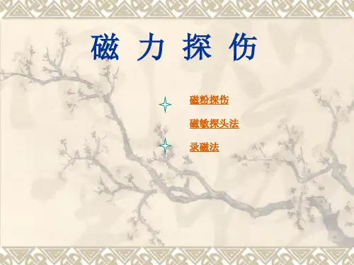 磁粉探伤方法