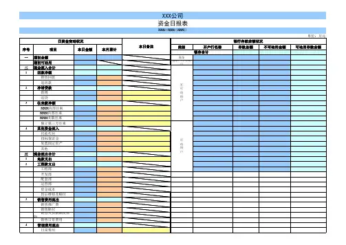 适用于各类型企业的资金日报表.xls