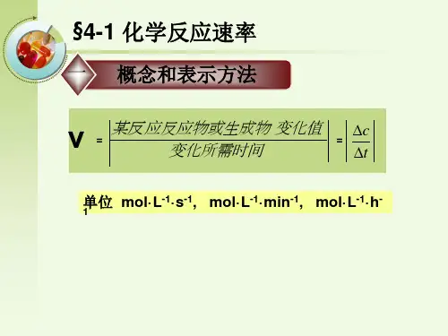 化学反应的速率与化学平衡课件