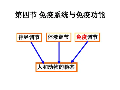 高中生物课件第三章 免疫系统与免疫功能