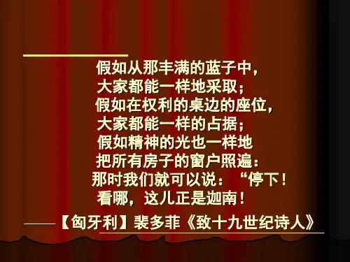 19世纪中后期文学绪论 法国文学概述