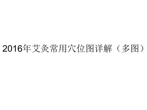 2016年艾灸常用穴位图详解(多图)