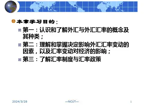 第2章外汇与外汇汇率A