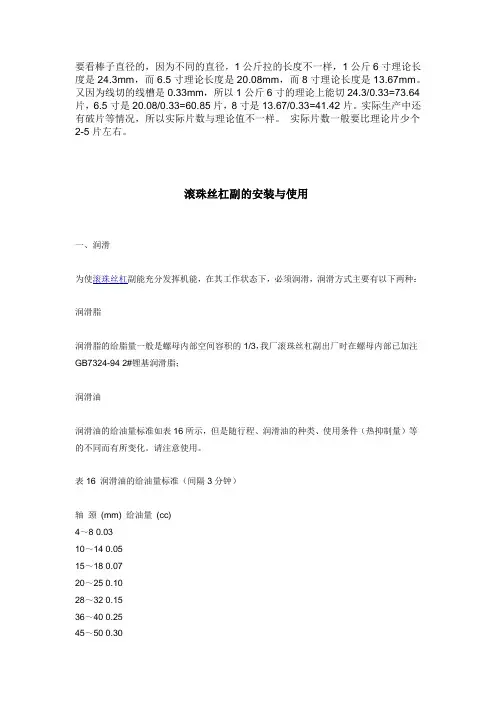 单晶硅切片换算