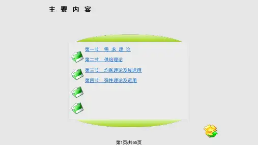 需求供给与均衡价格PPT课件