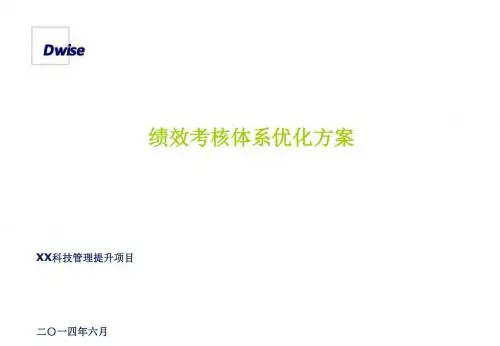 绩效考核体系优化方案
