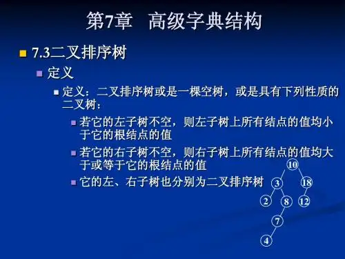 Chap7算法与数据结构—C语言描述(第2版)张乃孝编课件