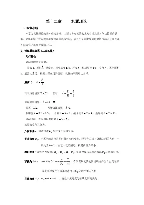 机翼理论