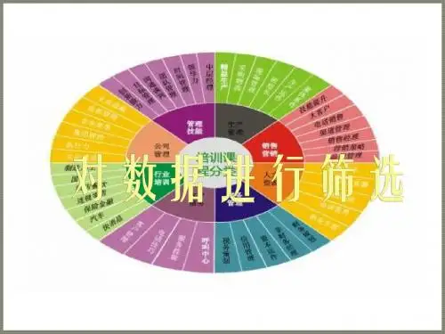 对数据进行筛选课件
