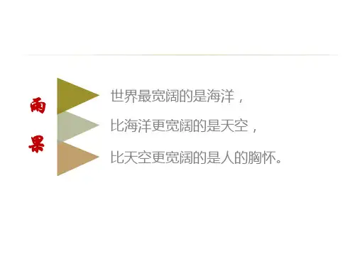 学会宽容主题班会精美课件PPT