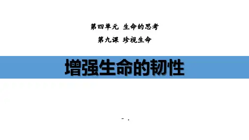 《守护生命》PPT精品教学课件