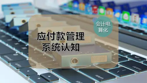 应付款管理系统认知