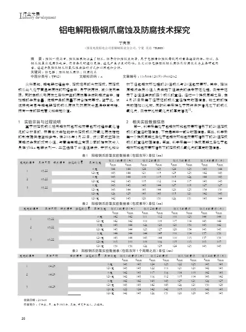 铝电解阳极钢爪腐蚀及防腐技术探究