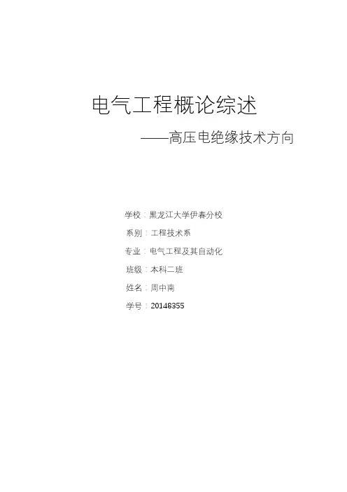 高压电技术