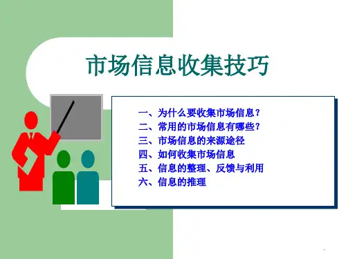 市场信息收集技巧(精品)