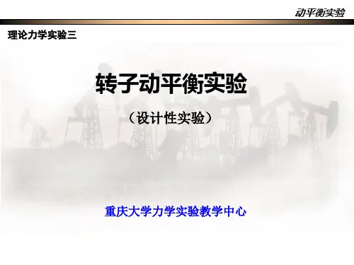 4.转子动平衡实验