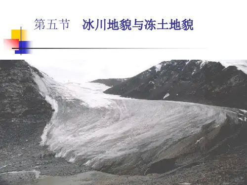 冰川地貌与冻土地貌