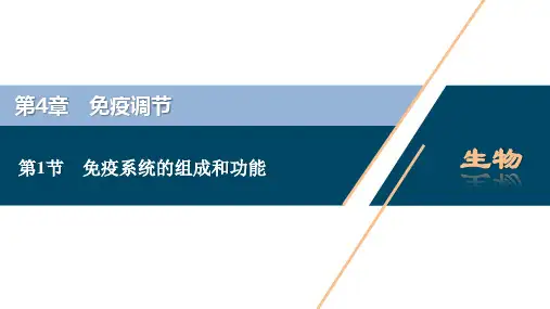 第1节 免疫系统的组成和功能