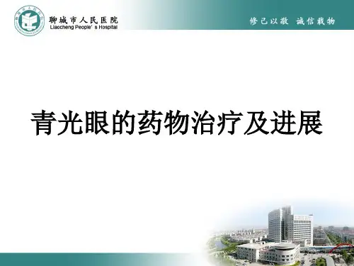 青光眼药物治疗