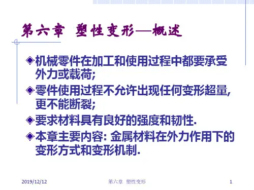 山大材料科学基础考研第六章