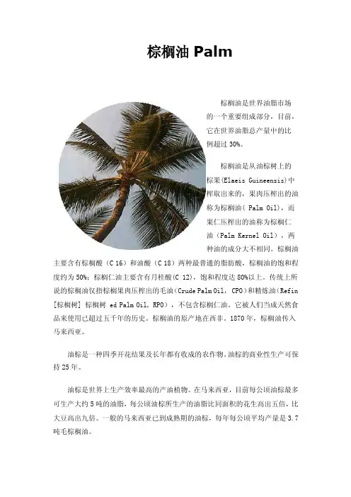 棕榈油Palm
