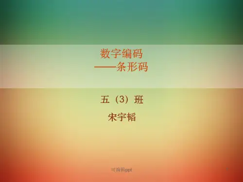 数字编码条形码