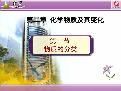 化学1必修2.1《物质的分类》教学课件 