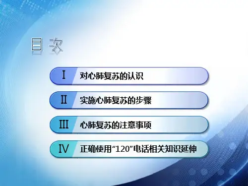 cpr教学ppt课件