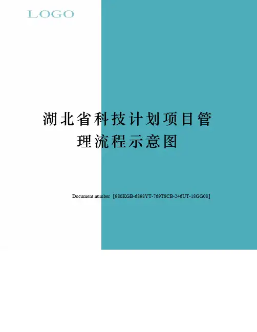 湖北省科技计划项目管理流程示意图