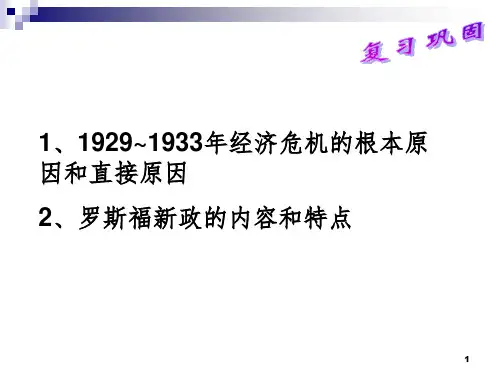 经济危机的根本原因和直接原因PPT课件