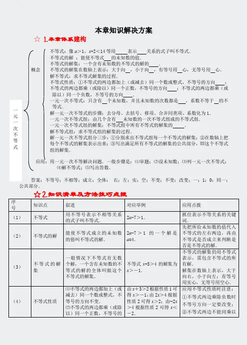 湘教版解读-第11章全章小结