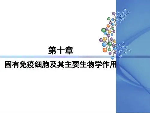 09 固有免疫细胞及其主要生物学作用
