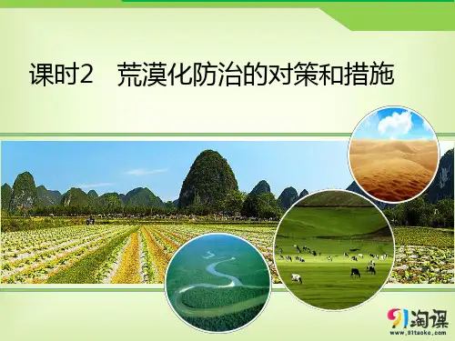 课件13：2.1.2荒漠化防治的对策和措施