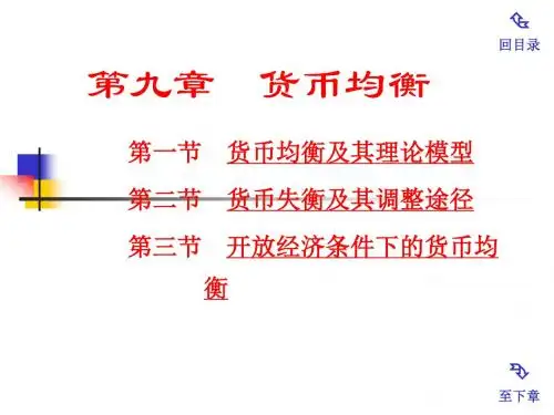 2019年货币银行学曹龙骐第十章货币均衡.ppt