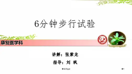6分钟步行试验