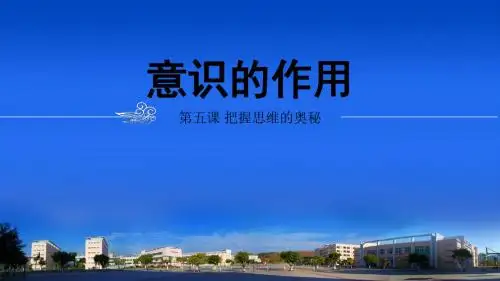 5.2第五课 把握思维的奥秘