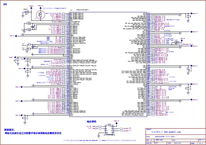 安富莱STM32F103ZE-EK(V3)_原理图