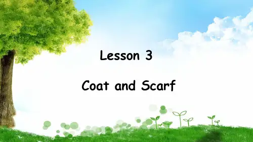 冀教版四年级英语上册Lesson 3课件